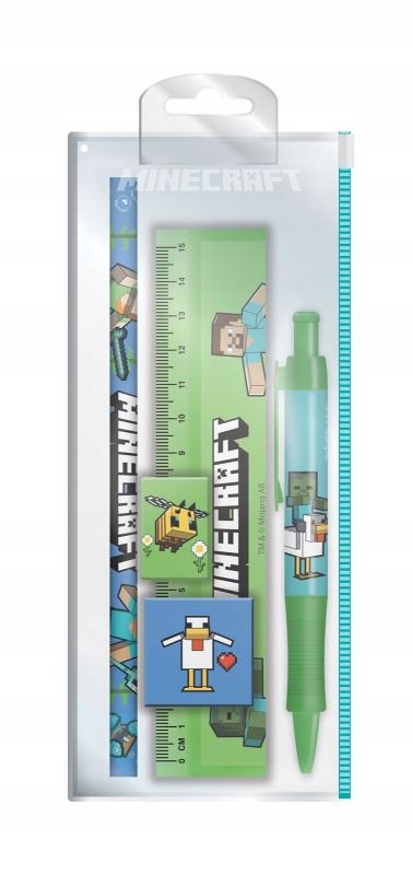 MINECRAFT (CHARACTERS) STATIONERY SET (5 pcs)