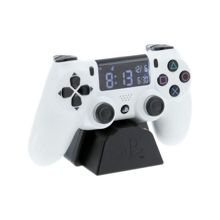 Playstation Dualshock 4 alarm clock (white)