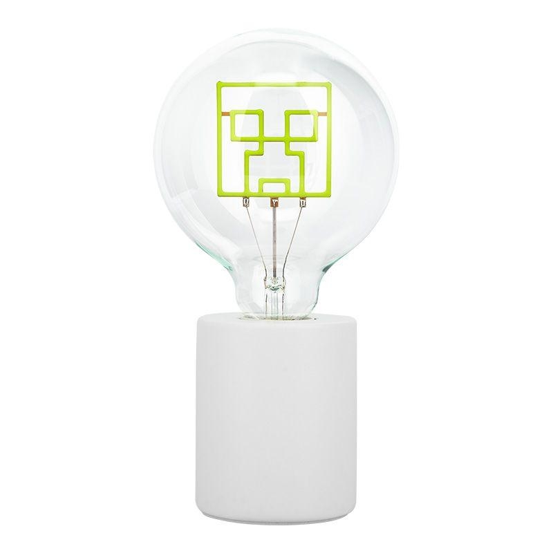 Minecraft Creeper LED Neon Bulb lamp (high: 24,3 cm)