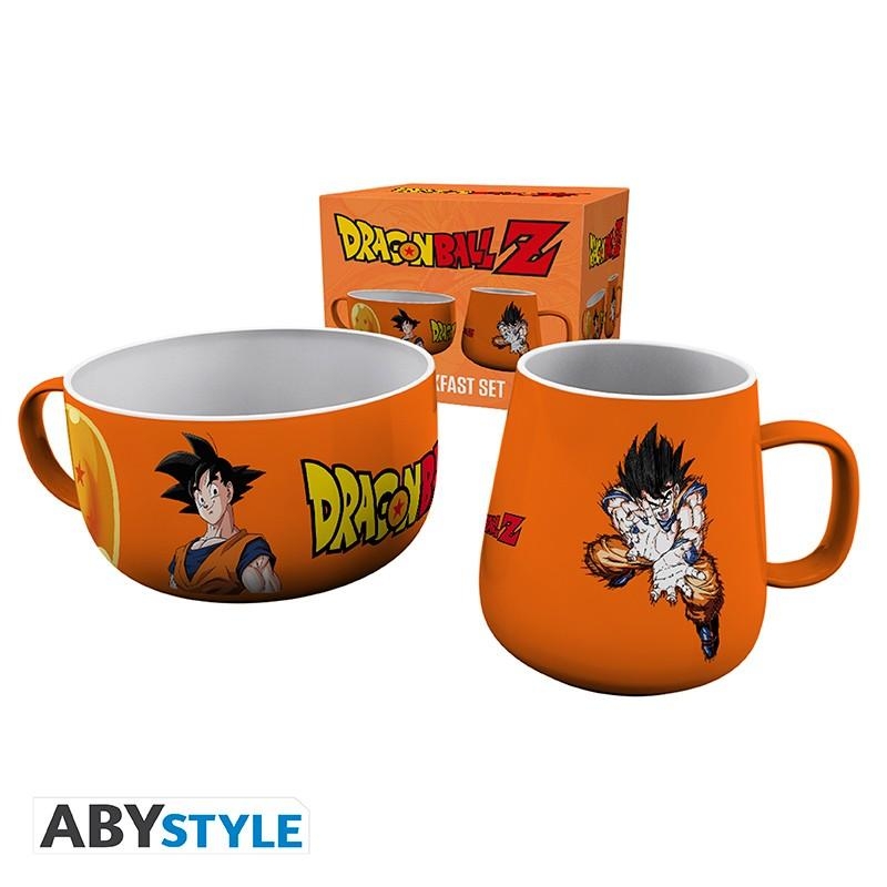 Dragon ball Z Goku breakfast set: mug + bowl