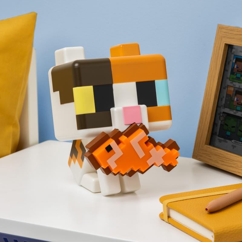 Minecraft Cat GloBuddies Light (high: 15 cm)