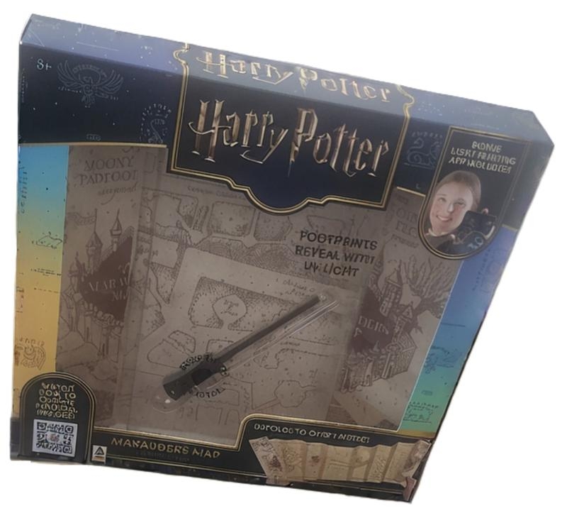 Harry Potter Marauders Map & Wand set