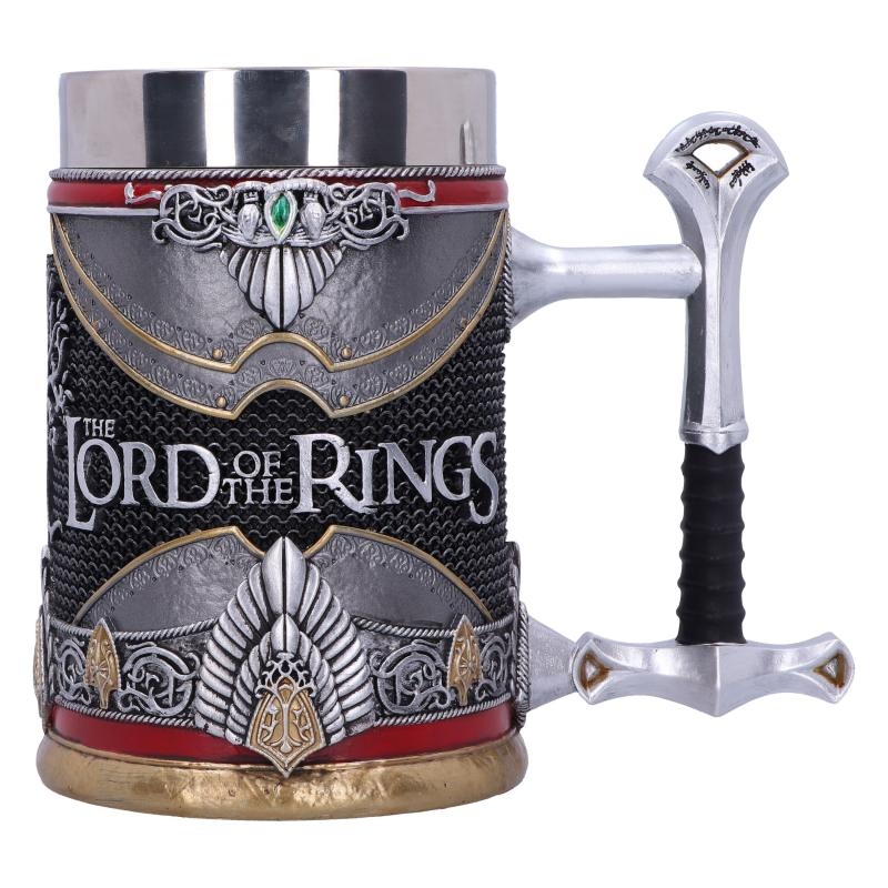 Lord of the Rings Aragorn Tankard (high: 15,5 cm)
