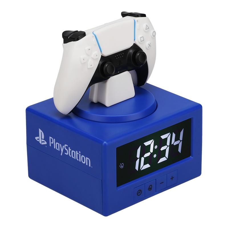 Playstation Controller Icon Alarm Clock (high: 16,3 cm)