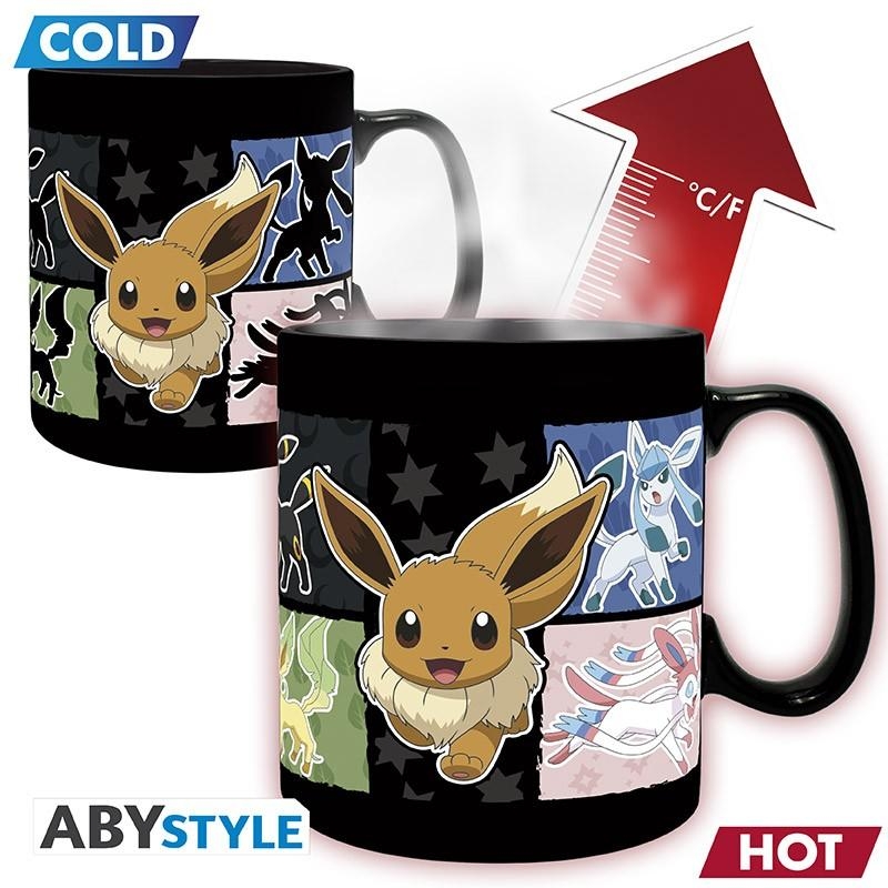 POKEMON Mug Heat Change (460 ml) - Eevee