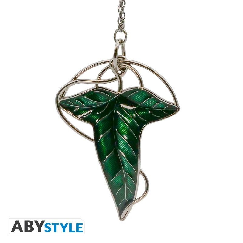 LORD OF THE RINGS keychain 3D - Lorien Leaf
