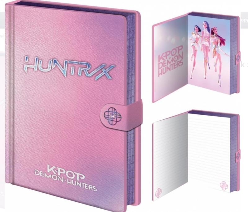 K-POP Demon Hunters premium Notebook with Claps