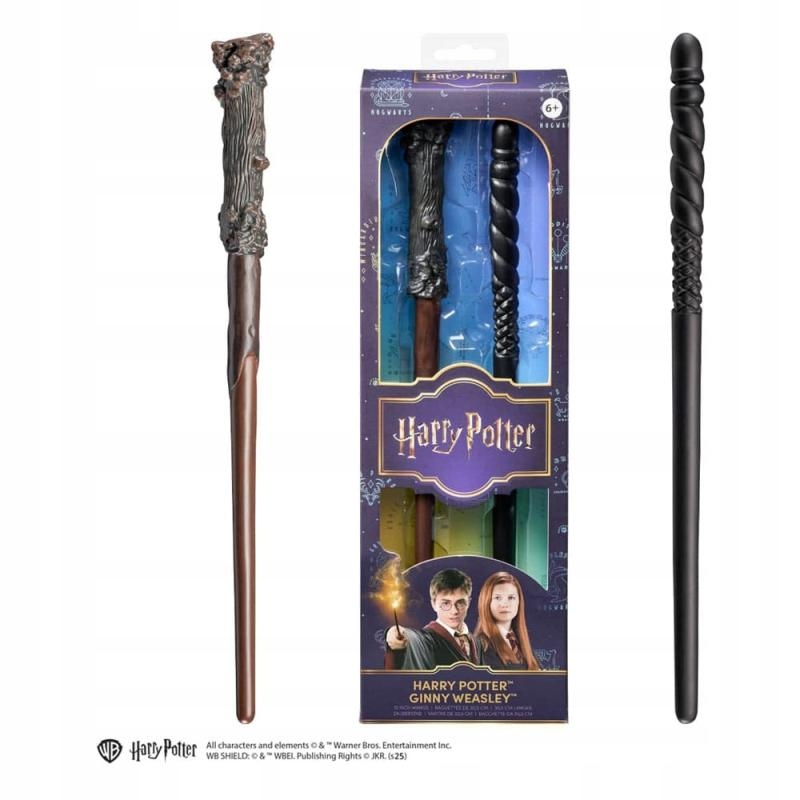 Harry Potter PVC Magic Wands - Harry Potter and Ginny Weasley (length: 30 cm)