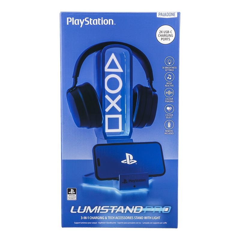 Playstation Desk Headphone Stand With Light with remote controller (high: 30 cm)