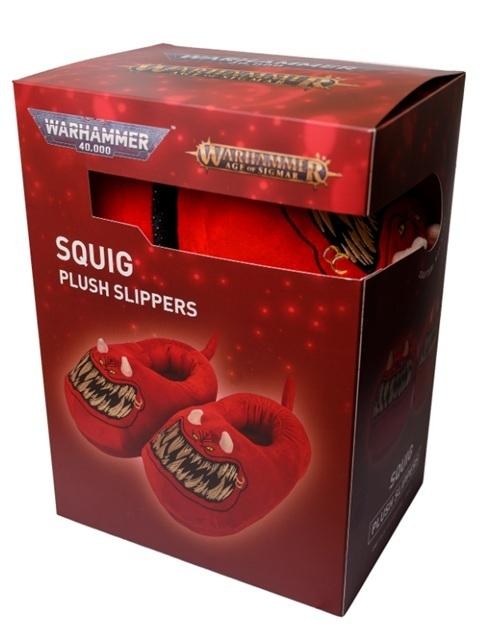 Warhammer 40000: Red Squig Slippers