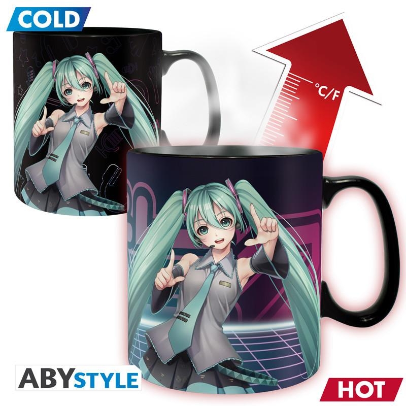 Hatsune Miku mug heat change (460 ml)