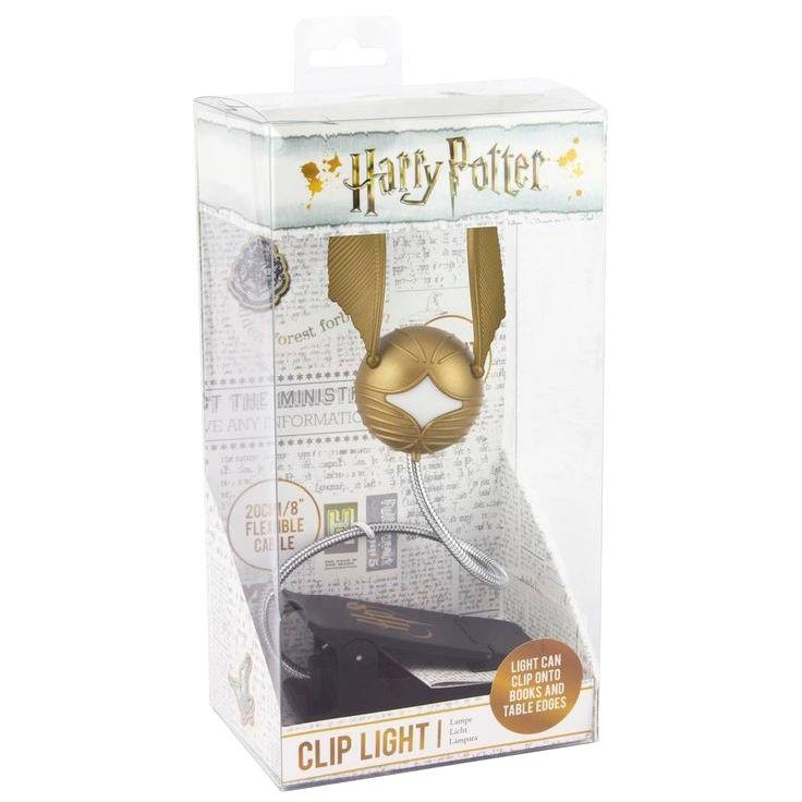 Harry Potter book light Golden Snitch (clip)