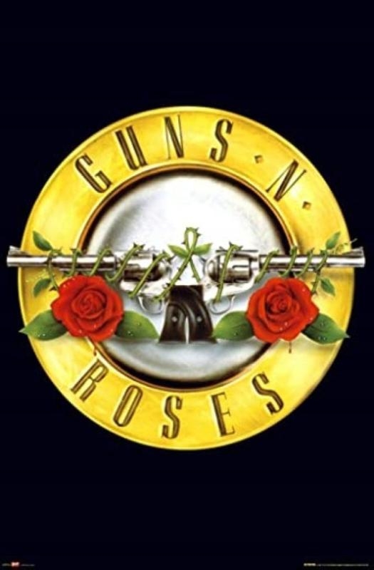 GUNS N ROSES poster maxi (91,5x61 cm) - Logo