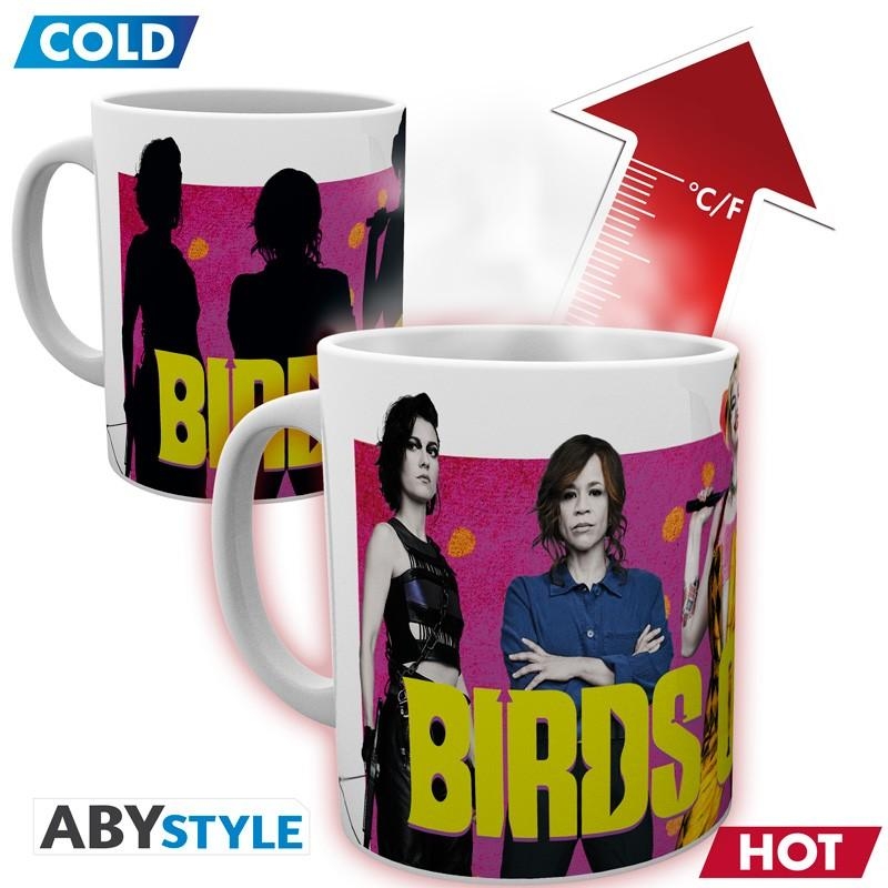 DC COMICS mug Heat Change (320 ml) - Birds Of Prey