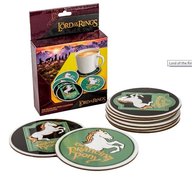 Lord of the Rings: Prancing Pony Coasters (6 pcs)