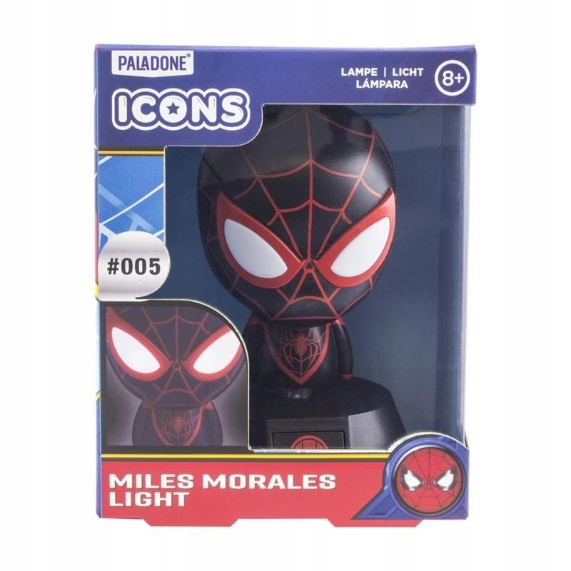 Marvel Spiderman Miles Morales Icon Light