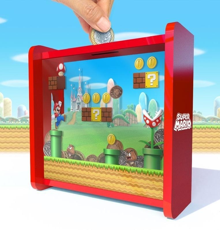 Super Mario Arcade Money Box