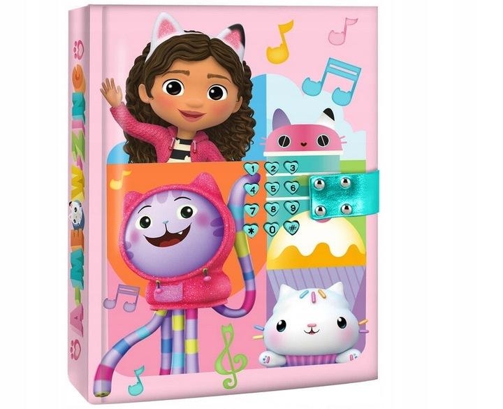 Gabbys Dollhouse secret diary with sound (code lock)