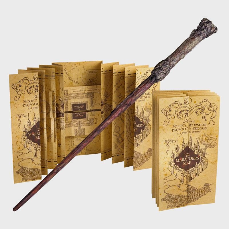 Harry Potter Wand and Marauders Map (blister)