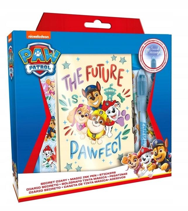 Paw Patrol secret diary with magic pen