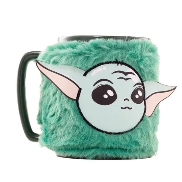 STAR WARS THE MANDALORIAN FUZZY MUG - GROGU