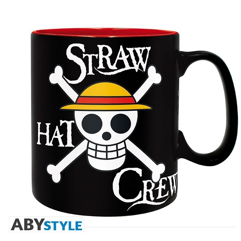 ONE PIECE mug (460 ml) - Luffy & Skull