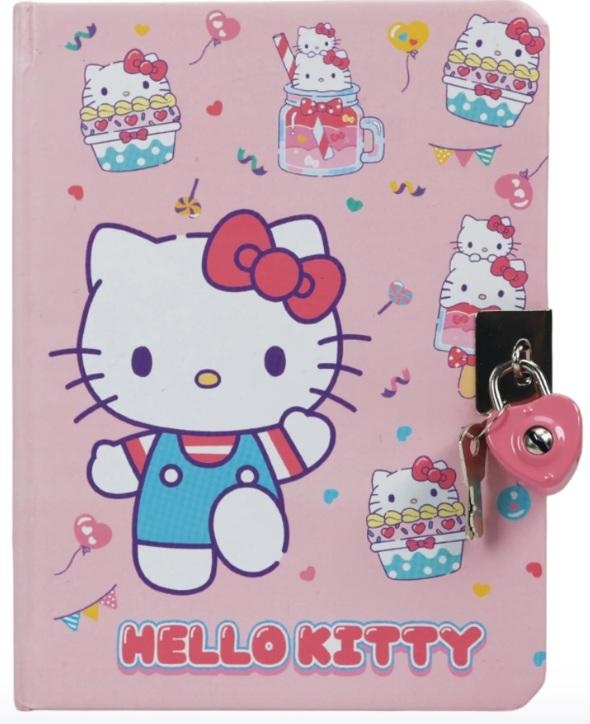 Hello Kitty lockable diary