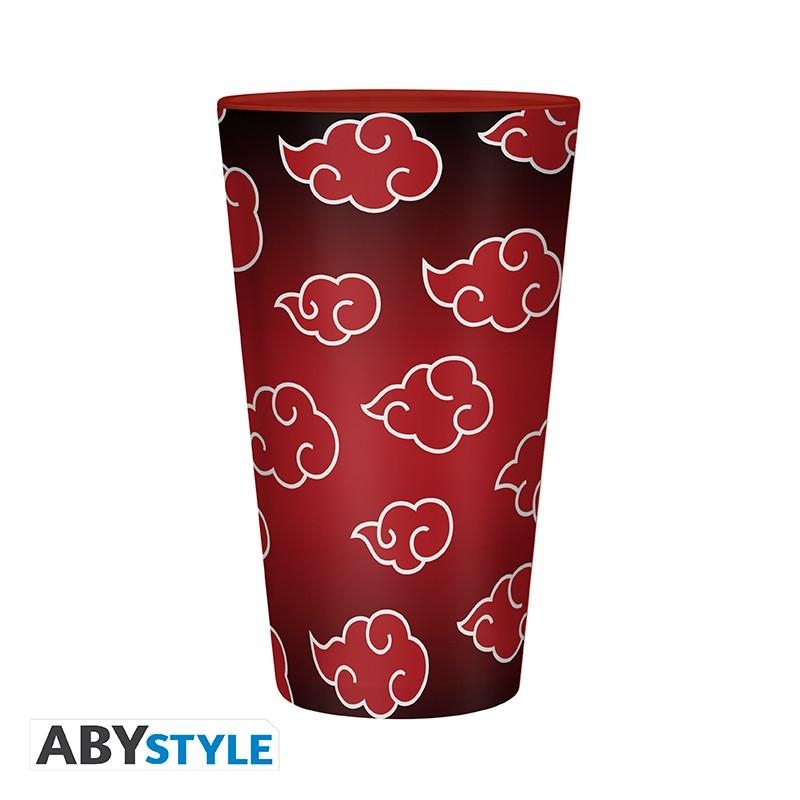 NARUTO SHIPPUDEN large glass (400ml) - Akatsuki