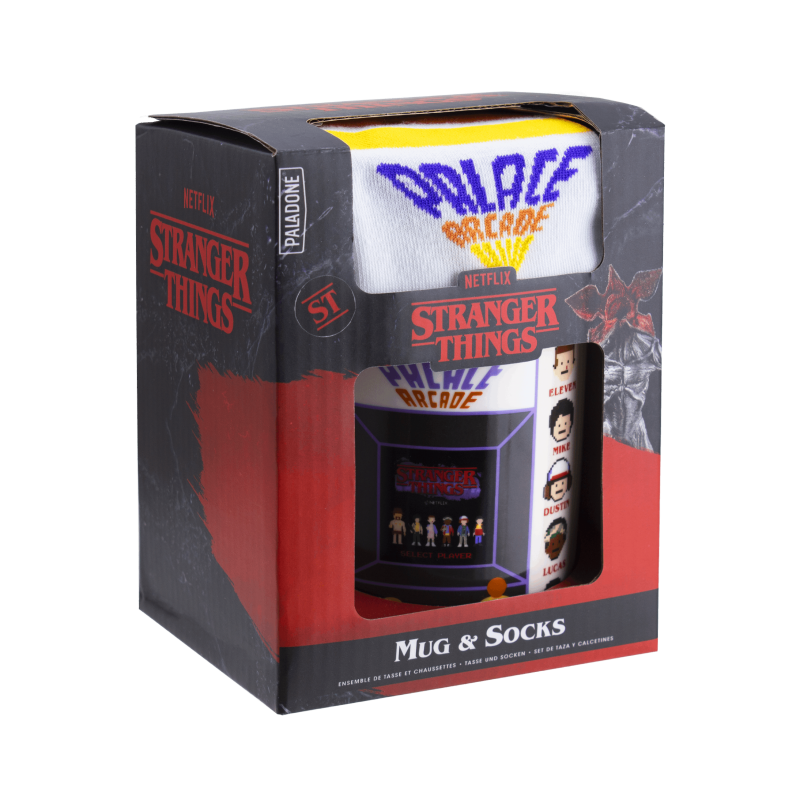 Stranger Things gift set: mug plus socks