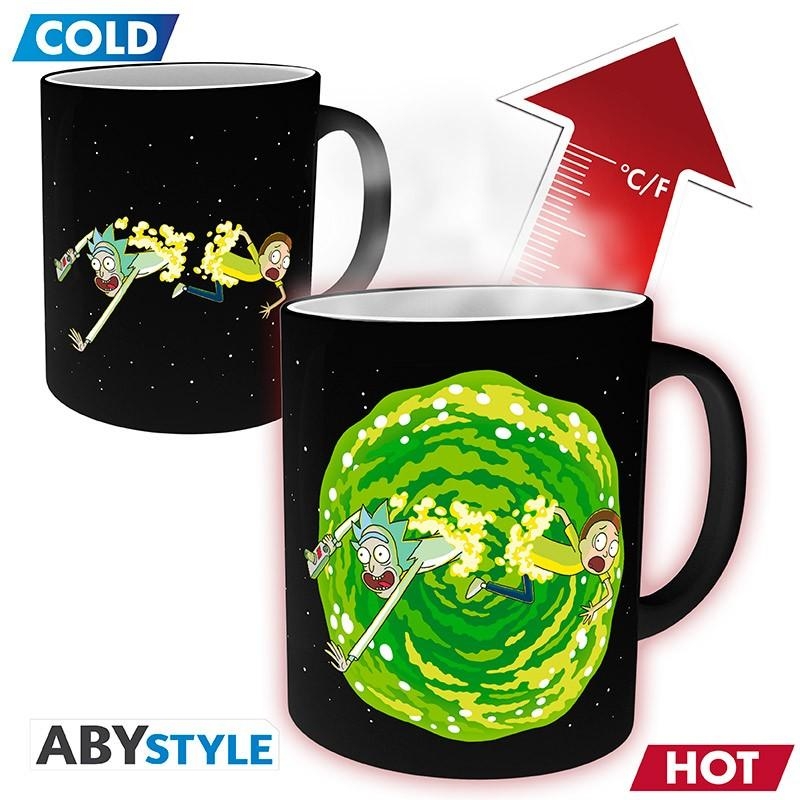 Rick & Morty Mug Heat Change - Portal