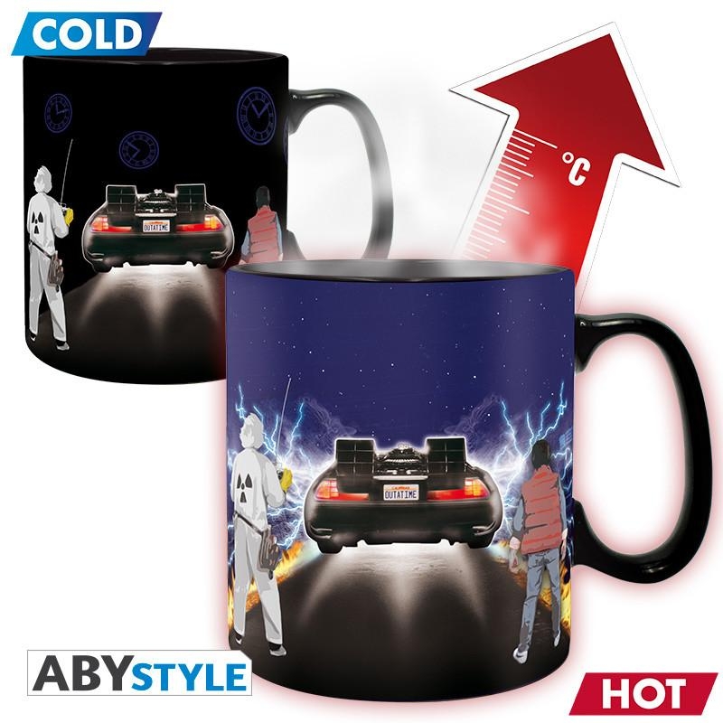 Back to the Future mug heat change (460 ml) - Time Machine