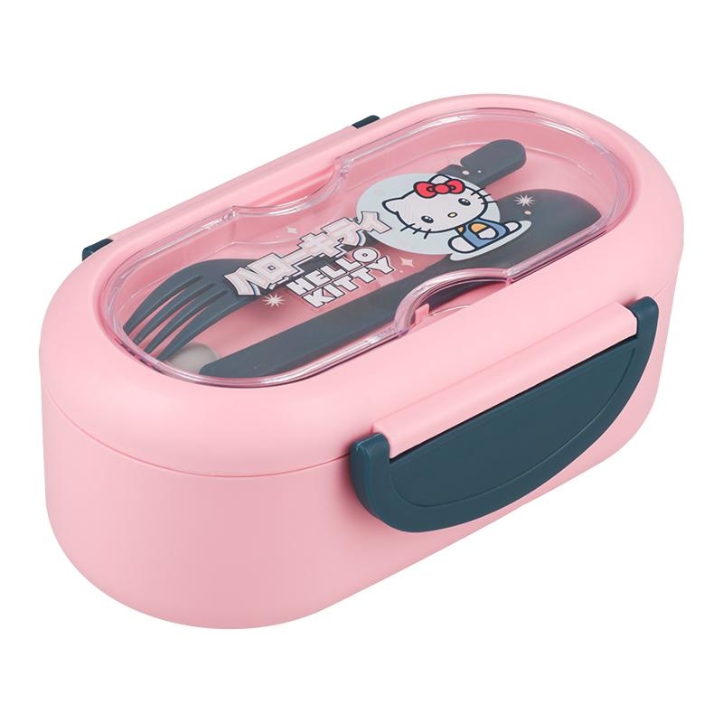 Hello Kitty Bento Box with cutlery