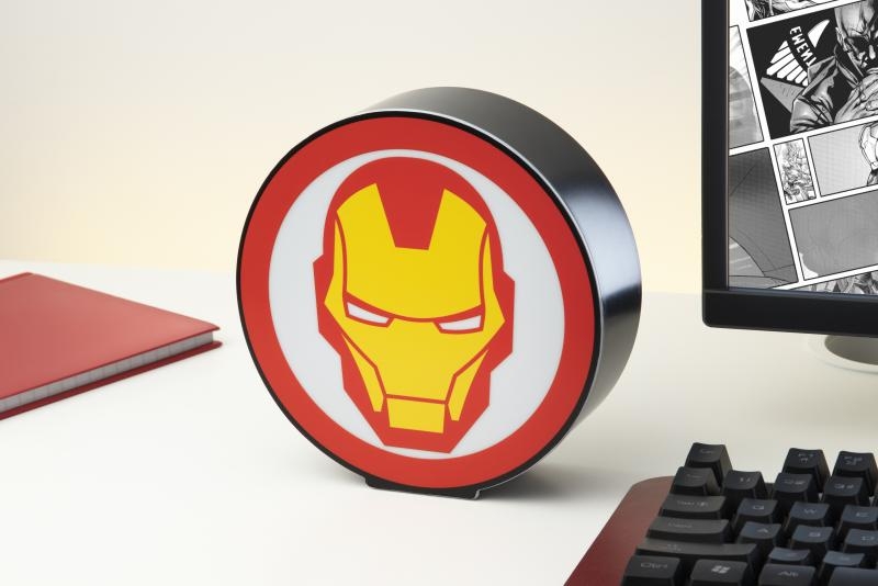 Marvel Iron Man Box Light (diameter: 16 cm)