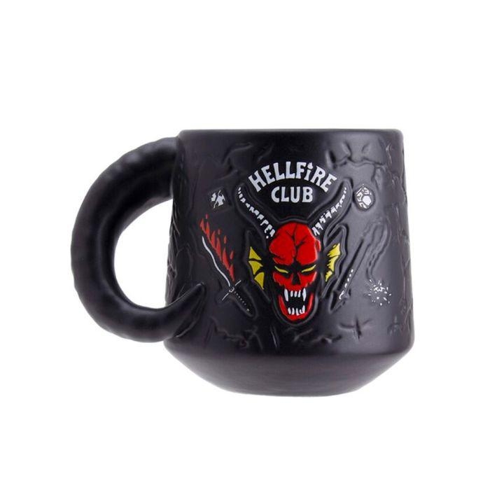 Stranger Things Hellfire Club Demon Embossed Mug