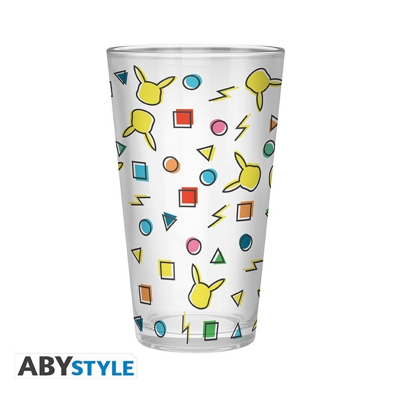 POKEMON Large Glass (400ml) - Pikachu