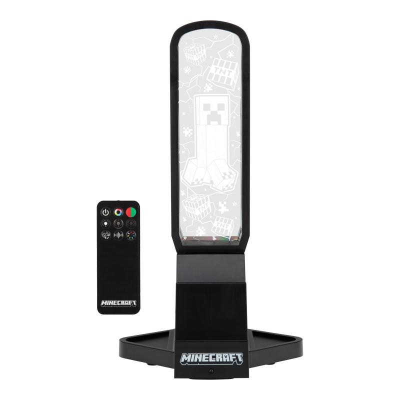 Minecraft Desk Headphone Stand With Light with remote controller