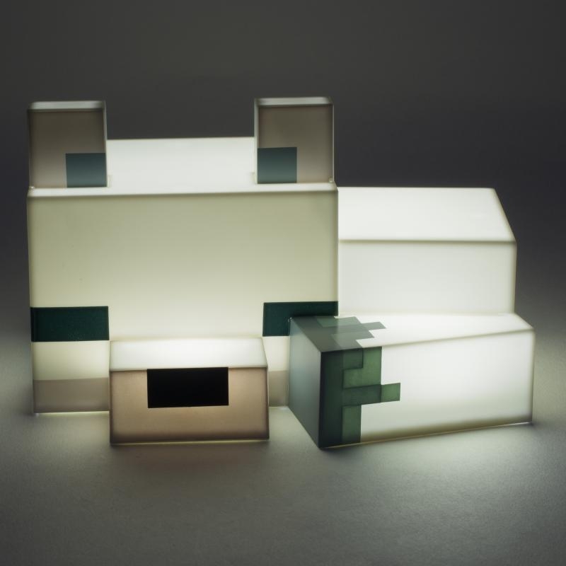 Minecraft Arctic Fox Light (high: 16 cm)