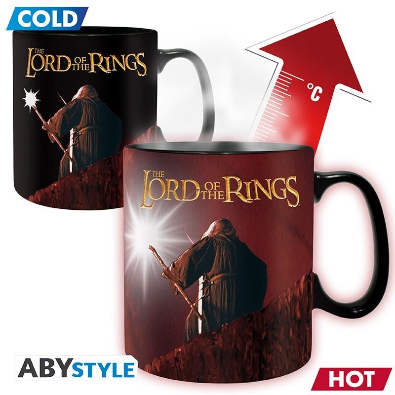 LORD OF THE RINGS Mug Heat Change You shall not pass