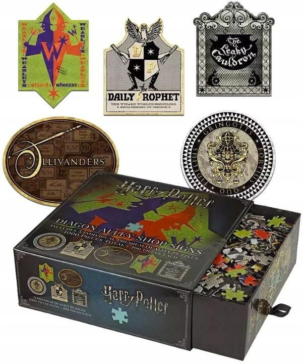 Harry Potter Diagon Alley Shop Signs (1000 elements)
