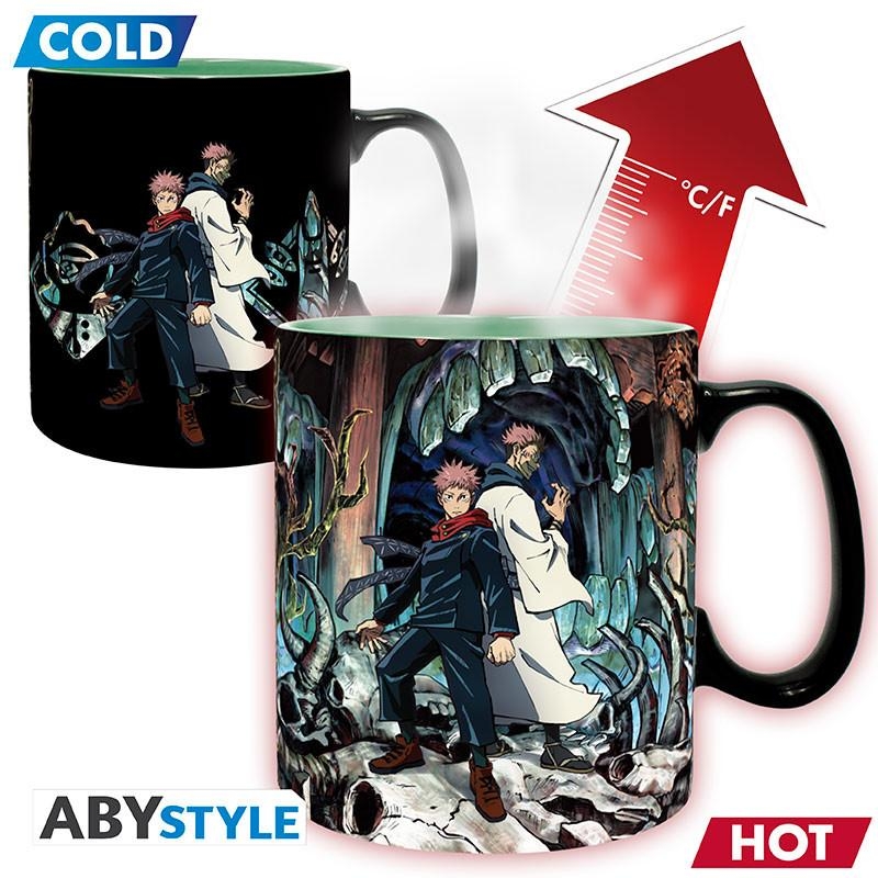 JUJUTSU KAISEN mug heat change (460 ml) Itadori & Sukuna