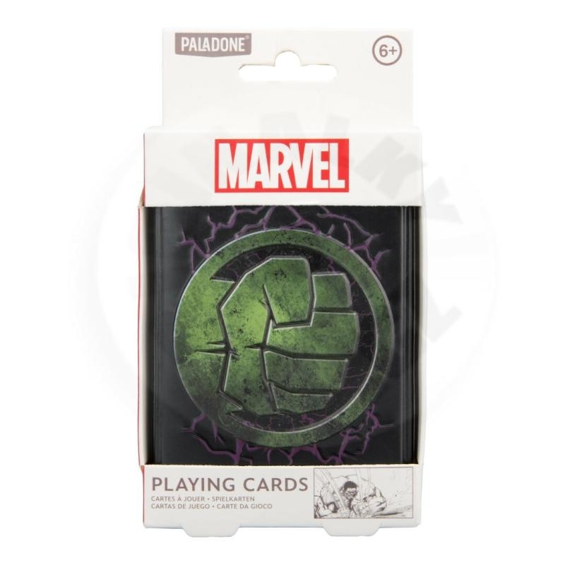 Marvel Playing Cards in a Tin - Hulk