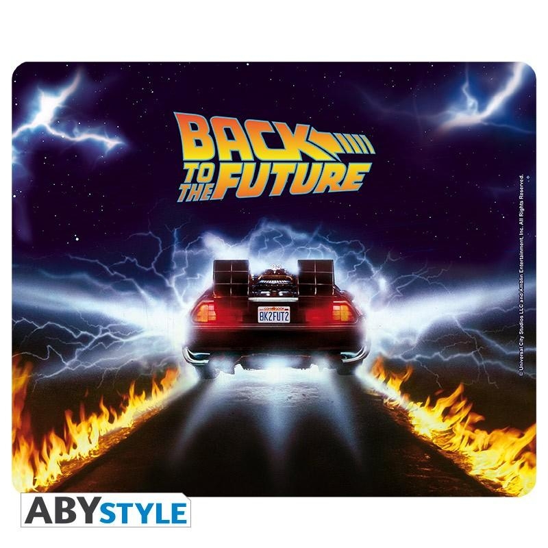 BACK TO THE FUTURE - Flexible mousepad - DeLorean (23,5 x 19,5 cm)