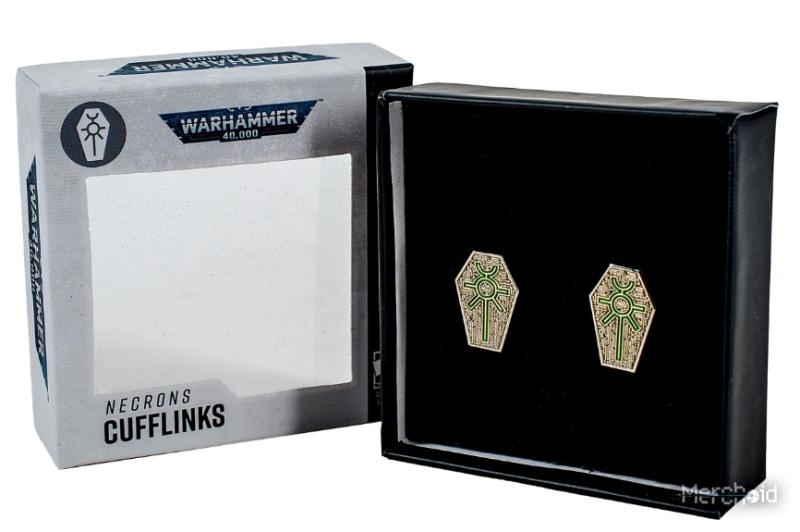 Warhammer 40,000: Necrons Cufflinks