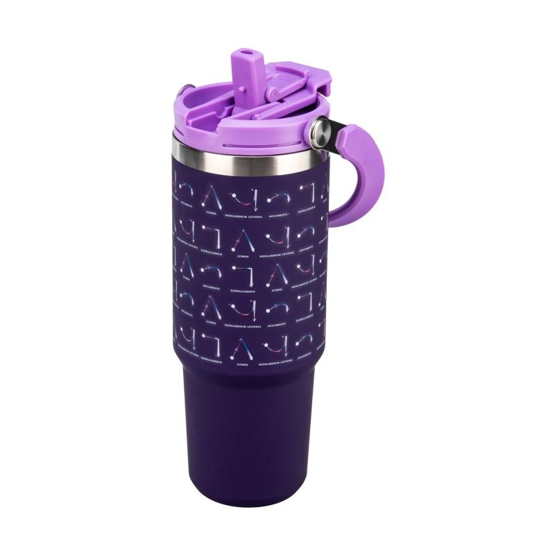 Harry Potter Insulated Cup with Top Handle Hogwarts Spells (900 ml)