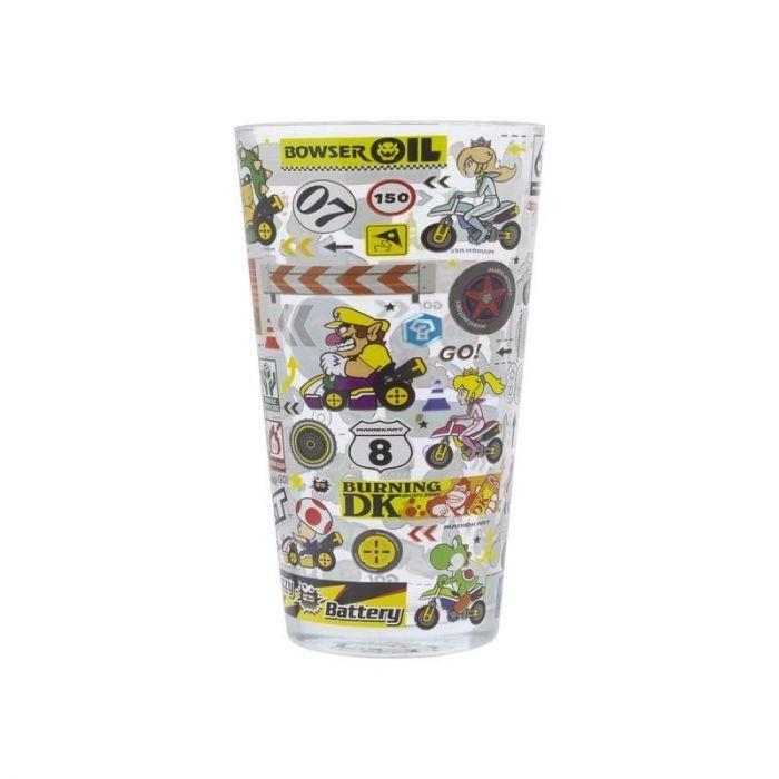 Mario Kart Glass