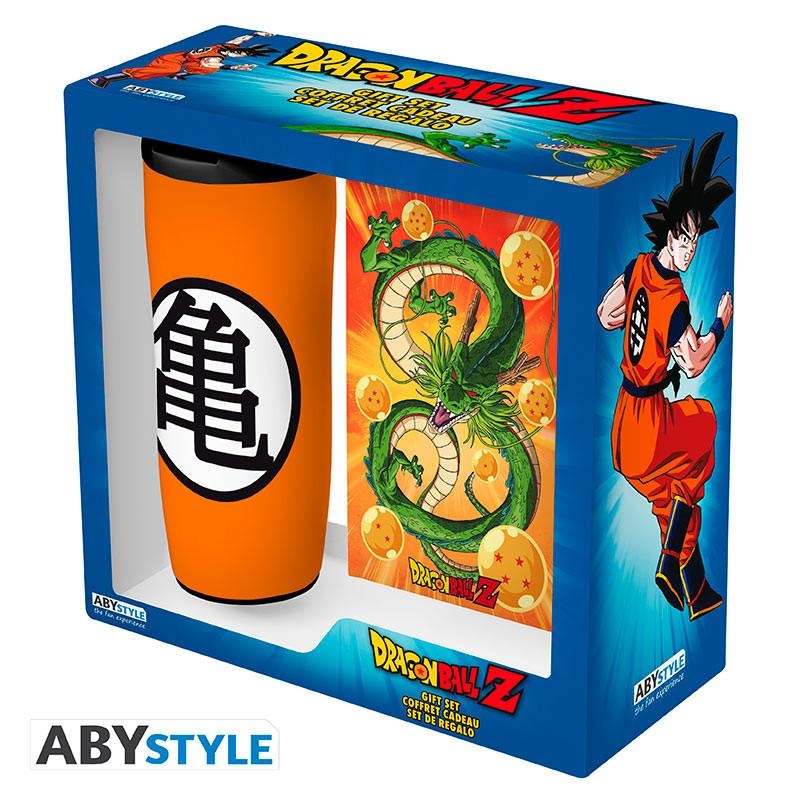 DRAGON BALL gift set: travel mug + notebook