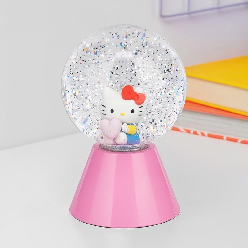 Hello Kitty LED Glitter Ball (high: 17 cm)