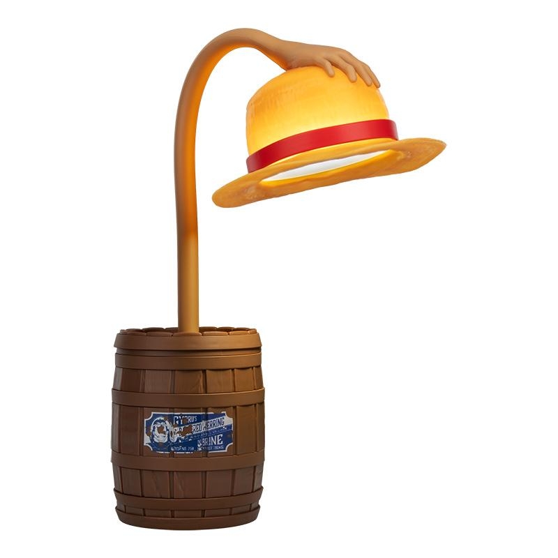 One Piece Straw Hat Posable Light (high: 27,6 cm)