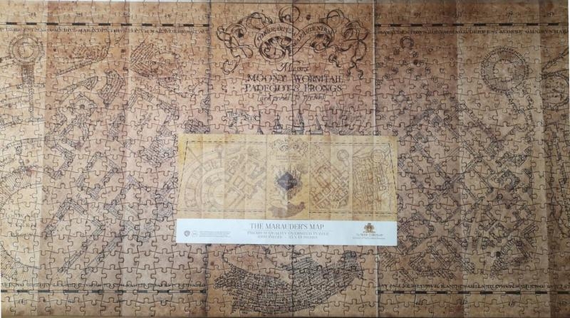 Harry Potter The Marauder’s Map Cover (1000 elements)