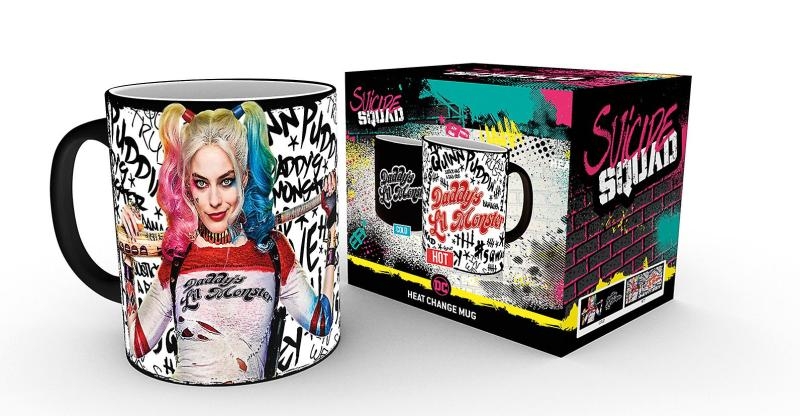 DC COMICS Mug Heat Change Harley Quinn